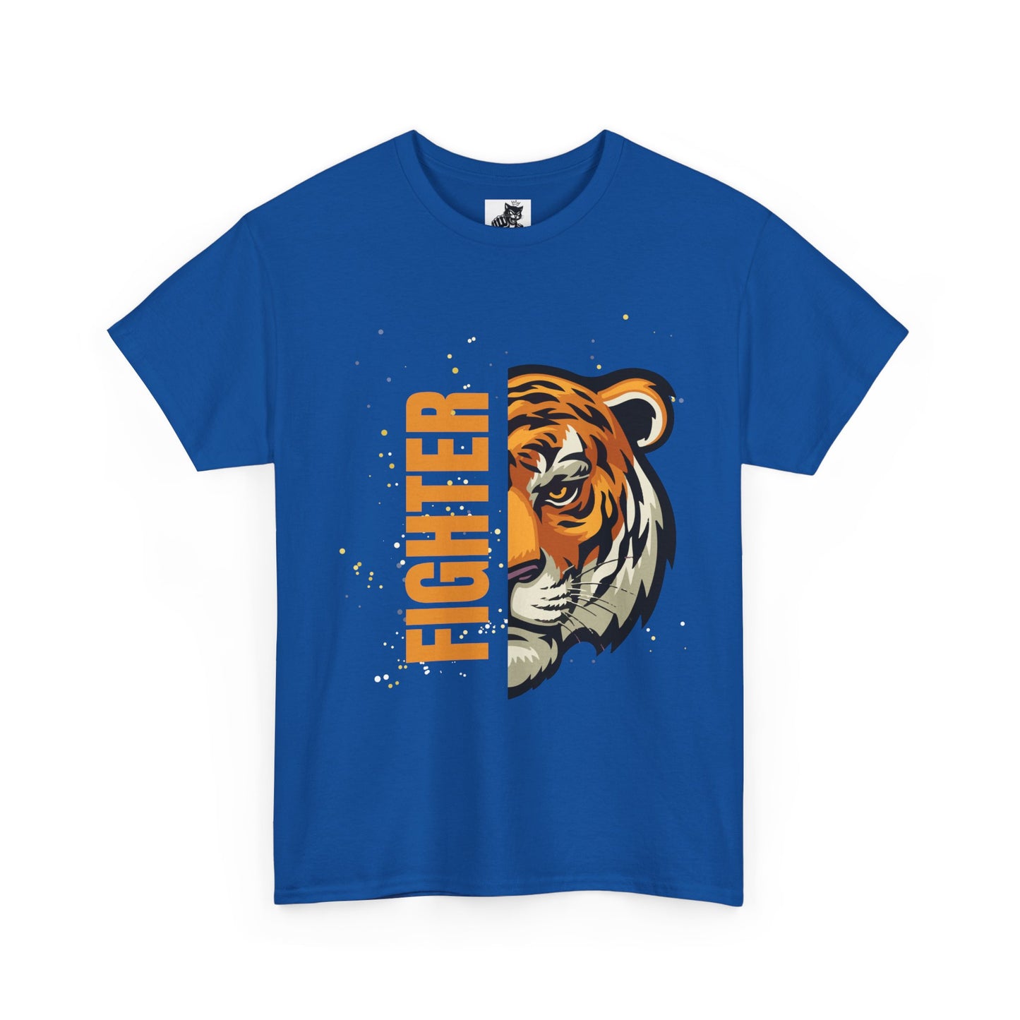 Fighter Tiger Graphic Tee - Unisex Cotton T-Shirt