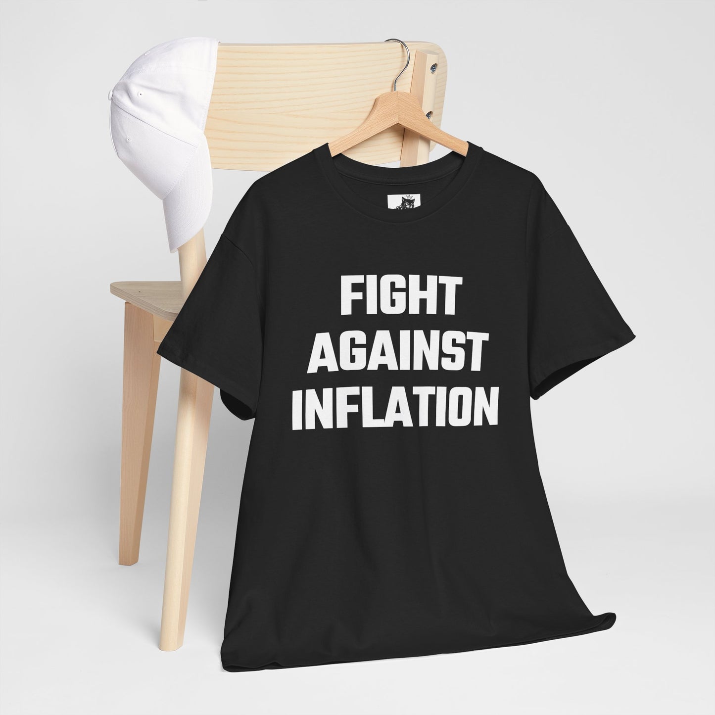 Fight Against Inflation Graphic Tee - Unisex Cotton T-Shirt