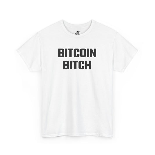 Bitcoin Bitch Graphic Tee - Unisex Cotton T-Shirt