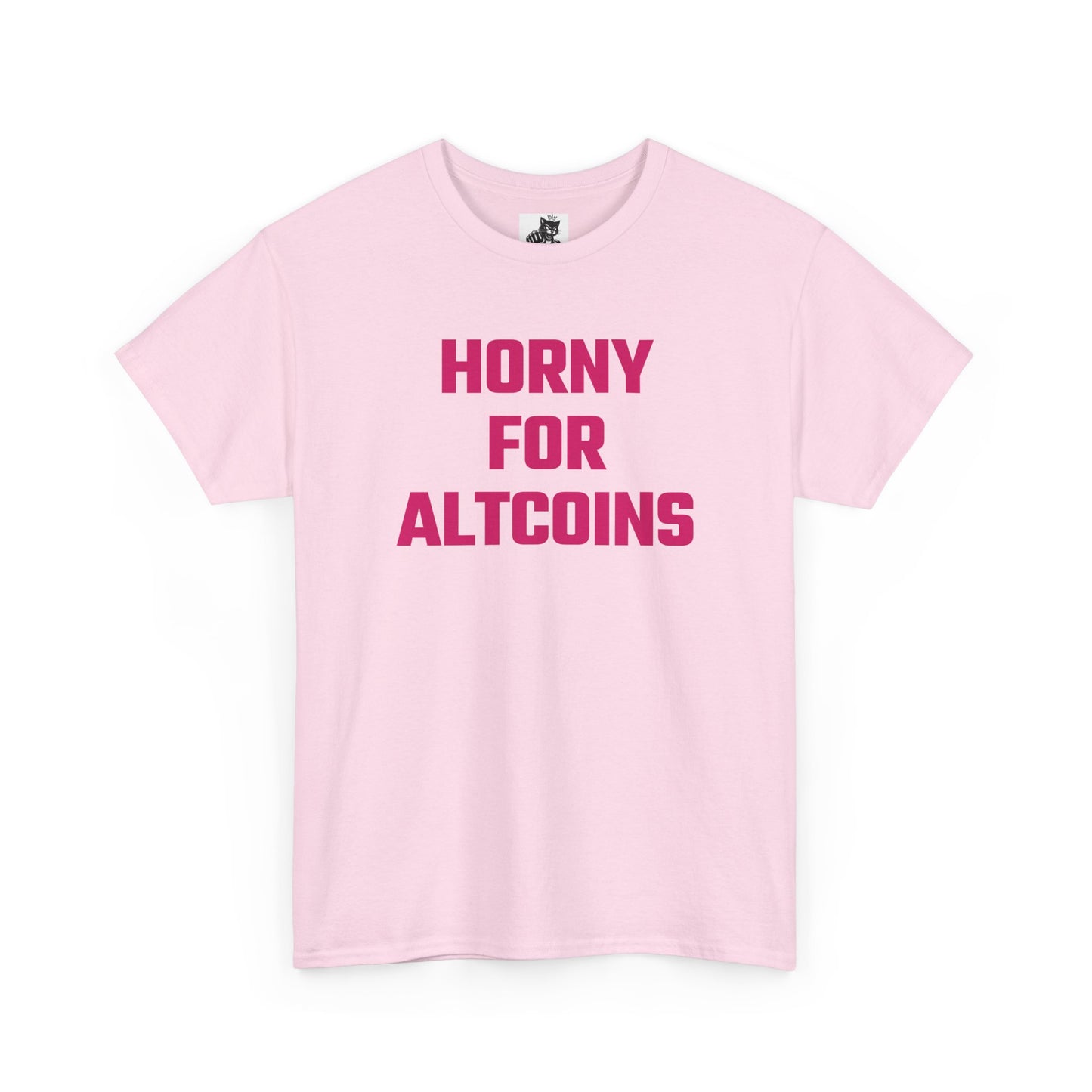Horny For Altcoins (Version 2) Crypto Themed T-Shirt