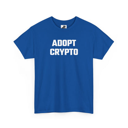 Adopt Crypto Graphic T-Shirt