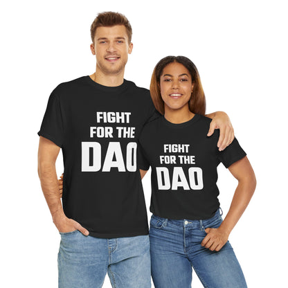 Fight for the DAO Graphic Tee - Unisex Cotton T-Shirt