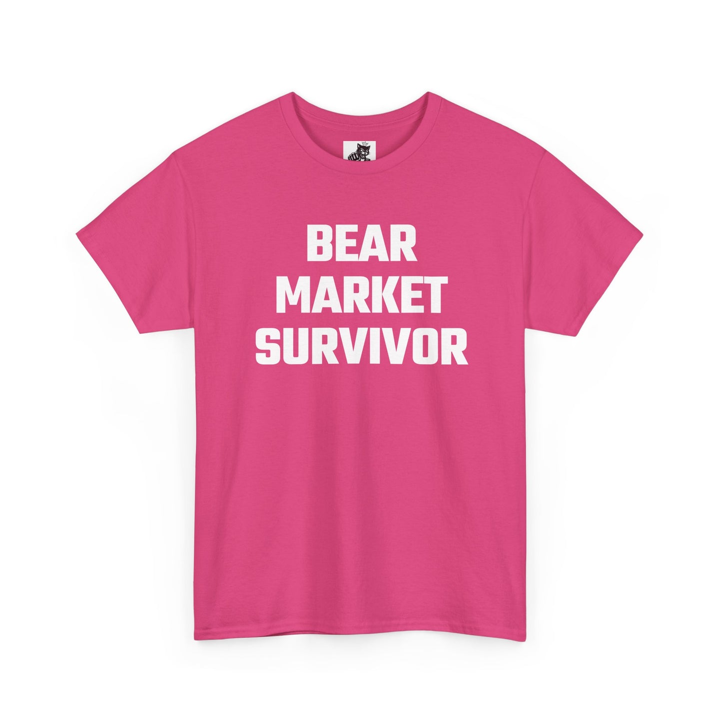 Bear Market Survivor Graphic Tee - Unisex Cotton T-Shirt