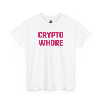Crypto Whore (Version 2) Graphic Tee - Unisex Cotton T-Shirt