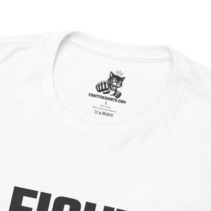 Fight The Bear Graphic Tee - Unisex Cotton T-Shirt