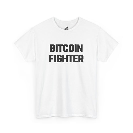 Bitcoin Fighter Graphic Tee - Unisex Cotton T-Shirt