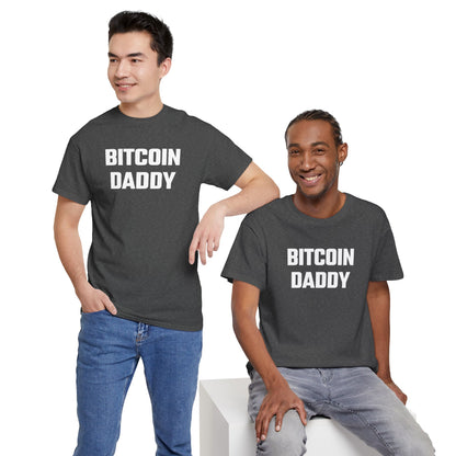 Bitcoin Daddy Graphic Tee - Unisex Cotton T-Shirt
