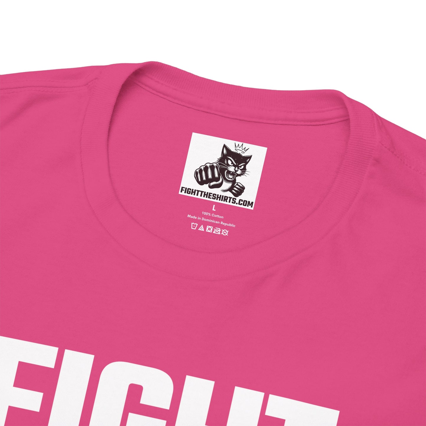 Fight Like An E-Girl Graphic Tee - Unisex Cotton T-Shirt