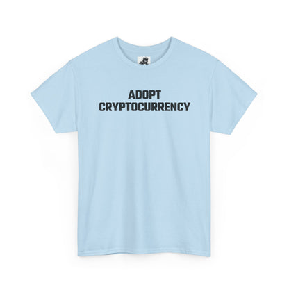 Adopt Cryptocurrency Graphic T-Shirt
