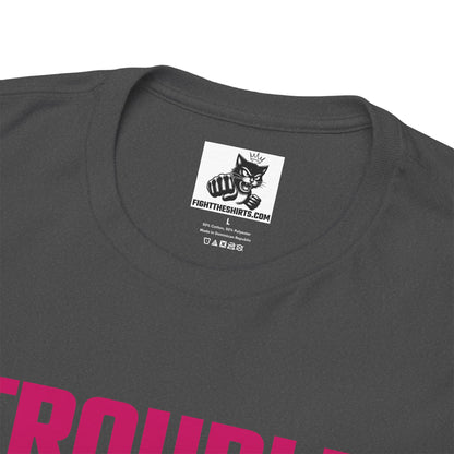 Trouble Simp Graphic Tee - Unisex Cotton T-Shirt