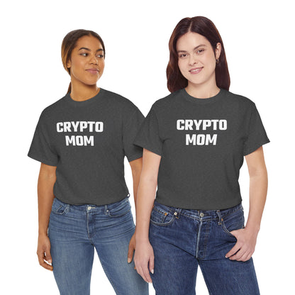 Crypto Mom Graphic Tee - Unisex Cotton T-Shirt