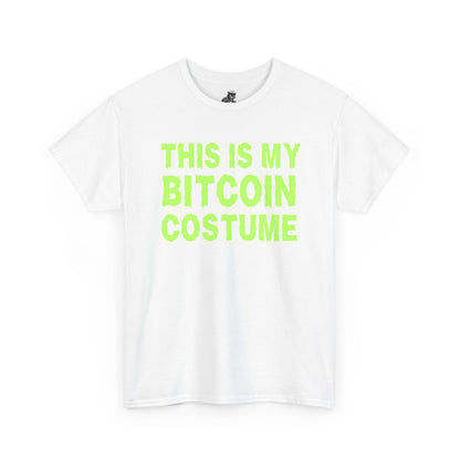 This Is My Bitcoin Costume (Version 2) Graphic Tee - Crypto Halloween T-Shirt