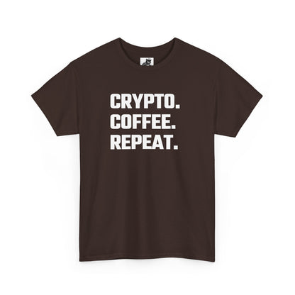 Crypto Coffee Repeat T-Shirt