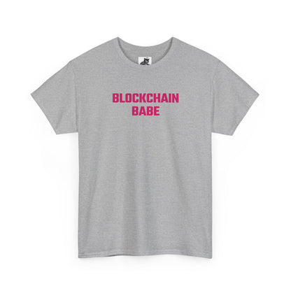 Blockchain Babe (Version 2) Crypto Themed T-Shirt