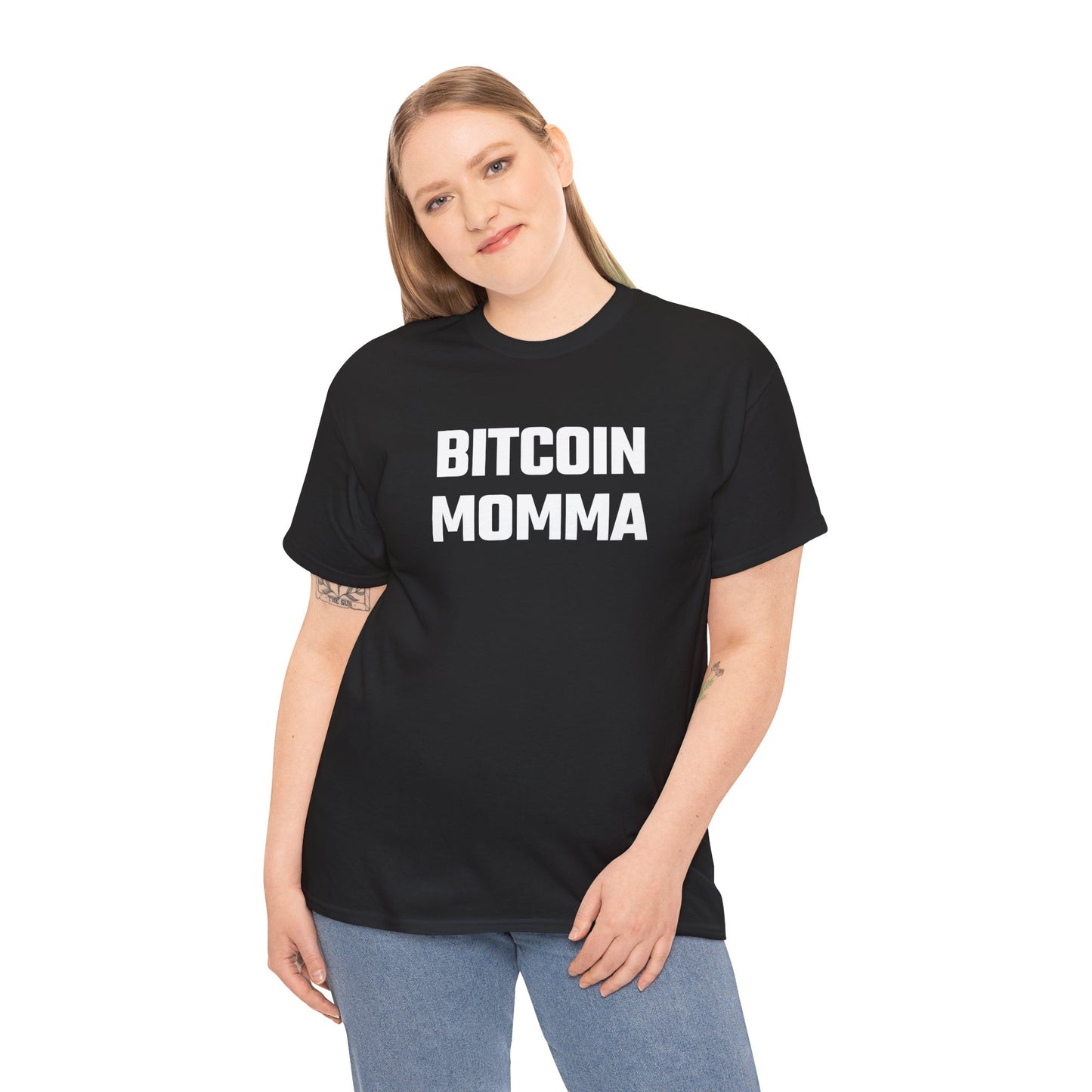 Bitcoin Momma Graphic Tee - Unisex Cotton T-Shirt