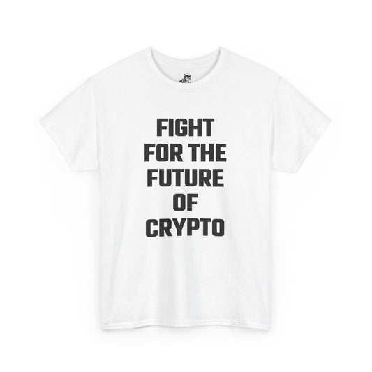 Fight For The Future Of Crypto Graphic Tee - Unisex Cotton T-Shirt