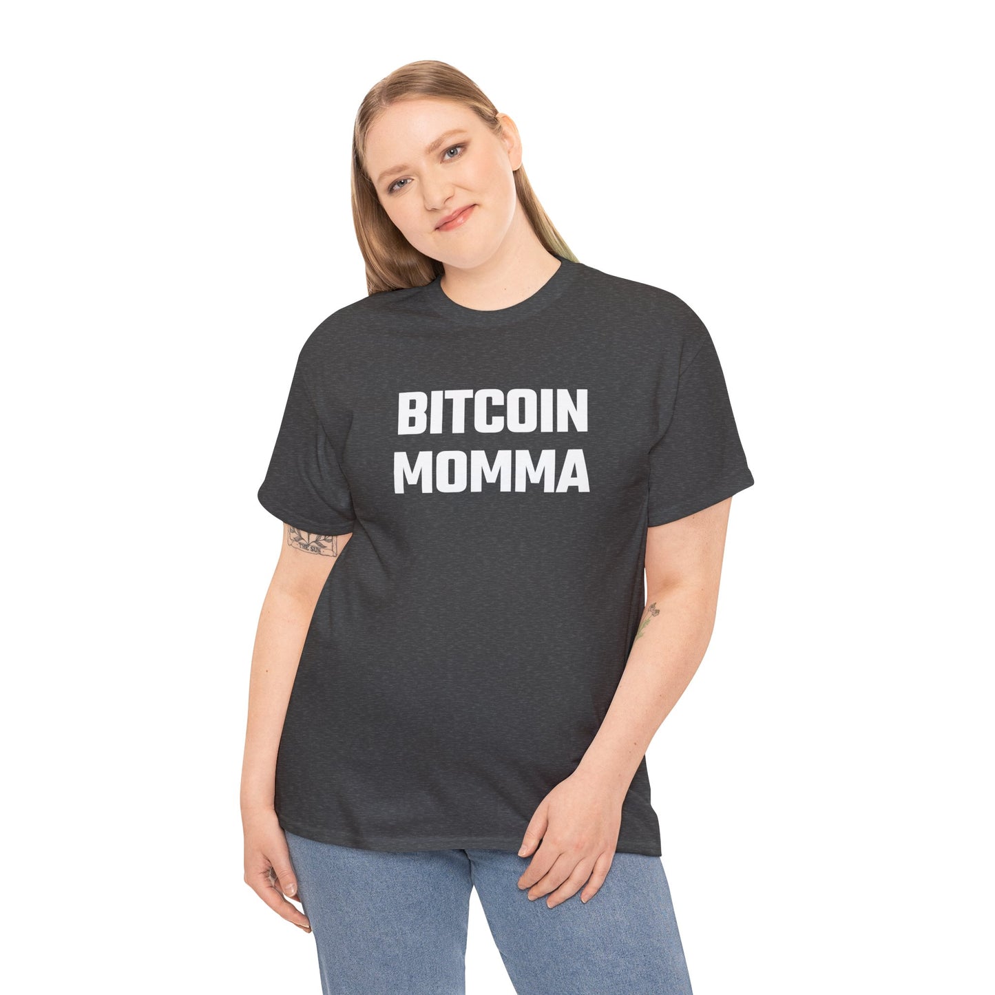Bitcoin Momma Graphic Tee - Unisex Cotton T-Shirt