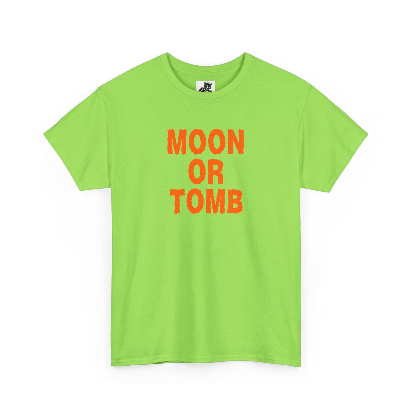 Moon or Tomb Graphic Tee - Crypto Halloween T-Shirt