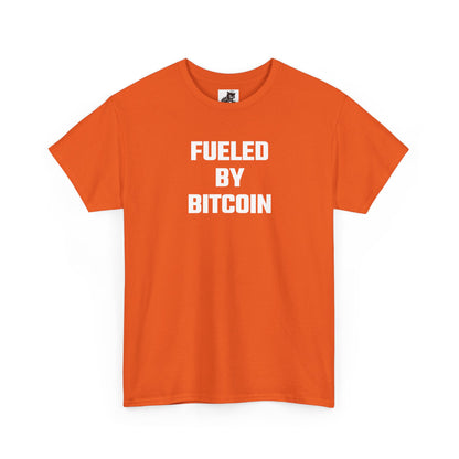 Fueled By Bitcoin Crypto Themed T-Shirt