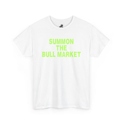Summon The Bull Market (Version 2) Graphic Tee - Crypto Halloween T-Shirt